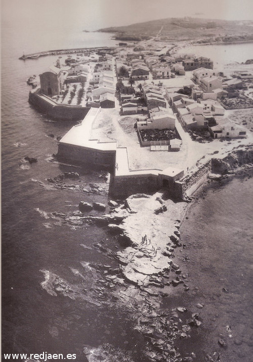 Isla de Tabarca - Isla de Tabarca. Foto antigua