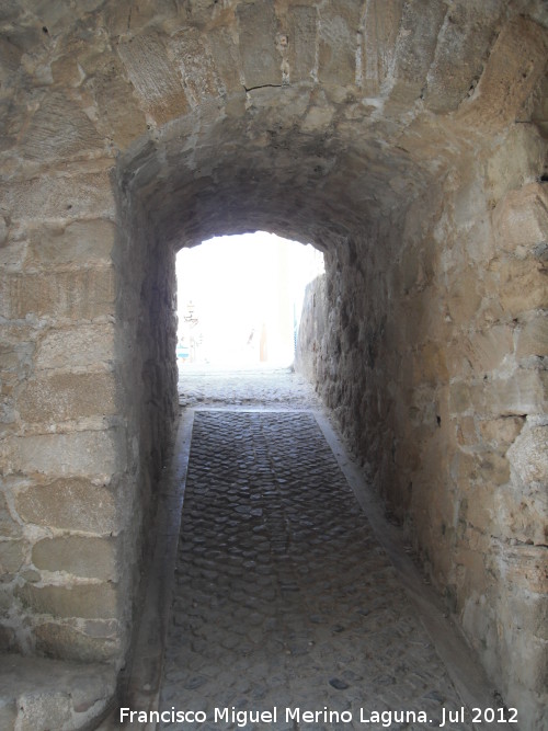 Isla de Tabarca. Puerta de Alicante o San Miguel - Isla de Tabarca. Puerta de Alicante o San Miguel. Puerta lateral