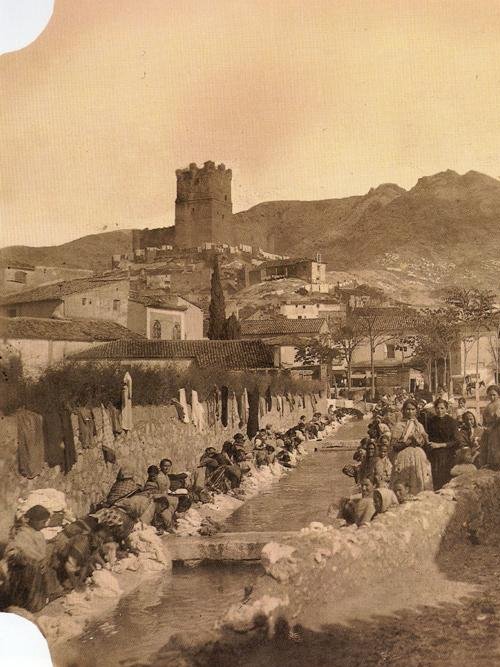 Castillo de la Atalaya - Castillo de la Atalaya. Hacia 1900