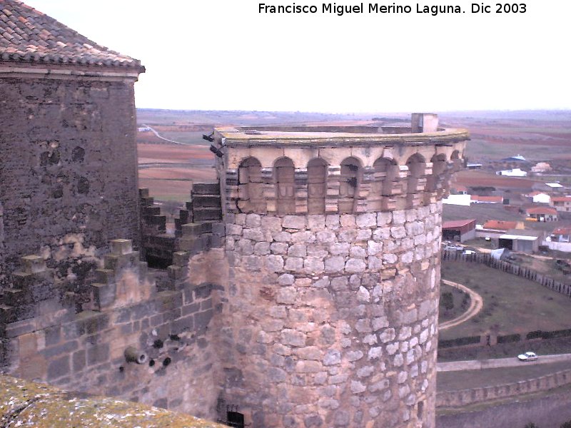 Castillo de Belmonte - Castillo de Belmonte. Torren circular