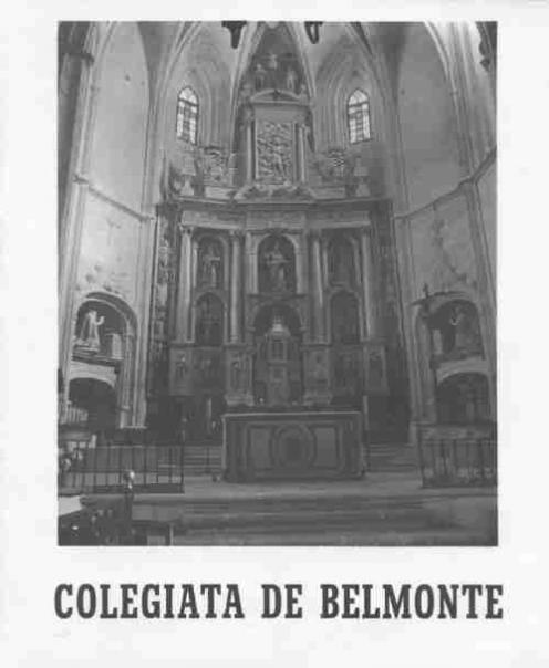 Colegiata de San Bartolom - Colegiata de San Bartolom. Foto antigua. Altar Mayor