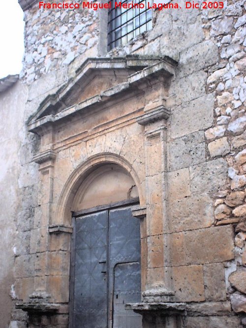 Convento de las Concepcionistas - Convento de las Concepcionistas. Portada lateral