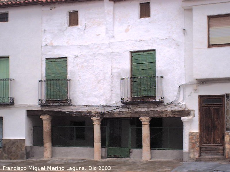 Plaza Enrique Fernndez - Plaza Enrique Fernndez. Soportales