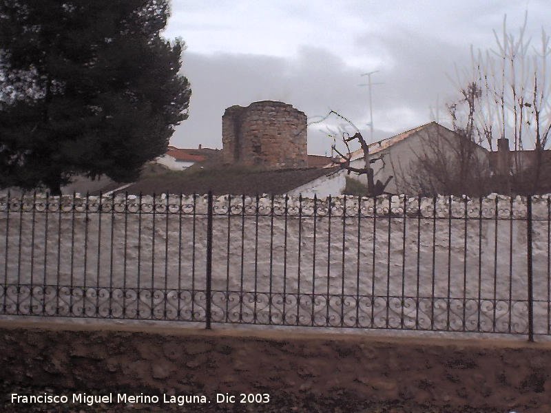 Muralla - Muralla. Torren desde la parte de atrs del Convento de los Trinitarios