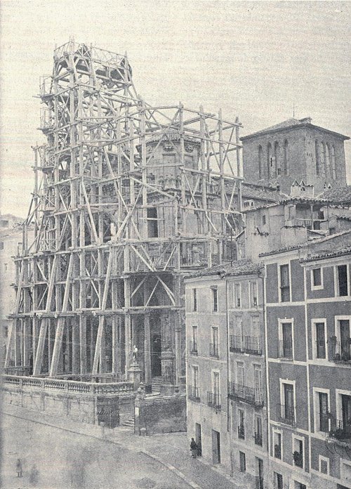 Catedral de Santa Mara y San Julin - Catedral de Santa Mara y San Julin. Foto antigua