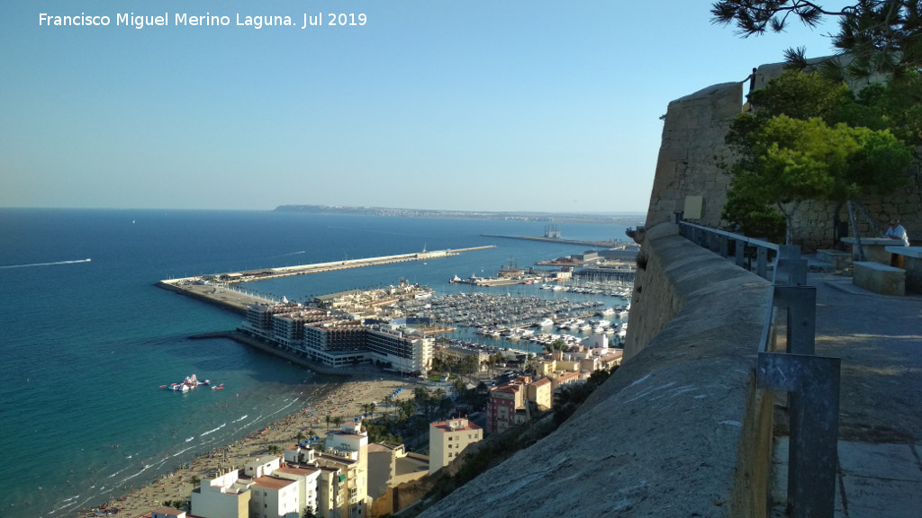 Puerto de Alicante - Puerto de Alicante. Desde el Castillo de Santa Brbara