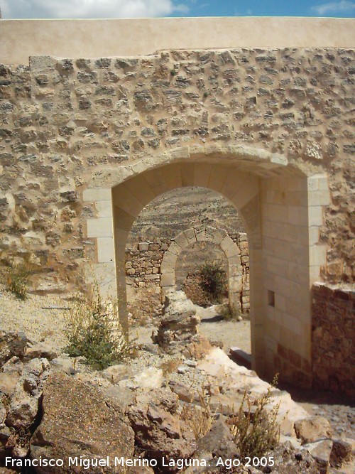 Puerta de San Diego - Puerta de San Diego. Intramuros, a travs de ella se ve la Puerta de San Bartolom