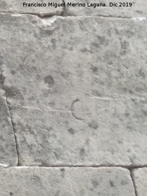 Marcas de cantero - Marcas de cantero. Palacio de Francisco de los Cobos - beda