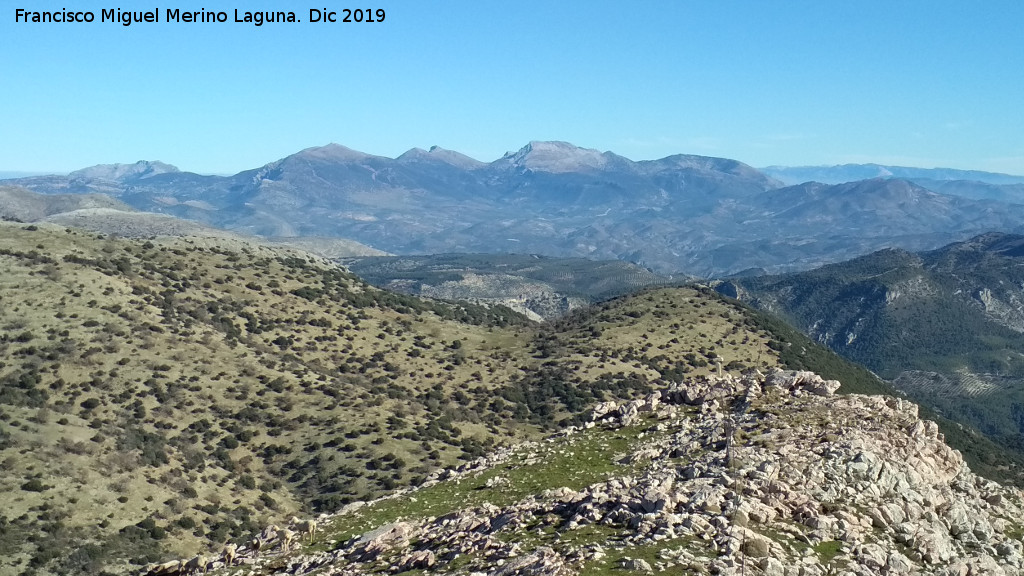 Provincia de Ja�n - Provincia de Ja�n. Sierra M�gina desde el Cerro Los Morales - Valdepe�as de Ja�n