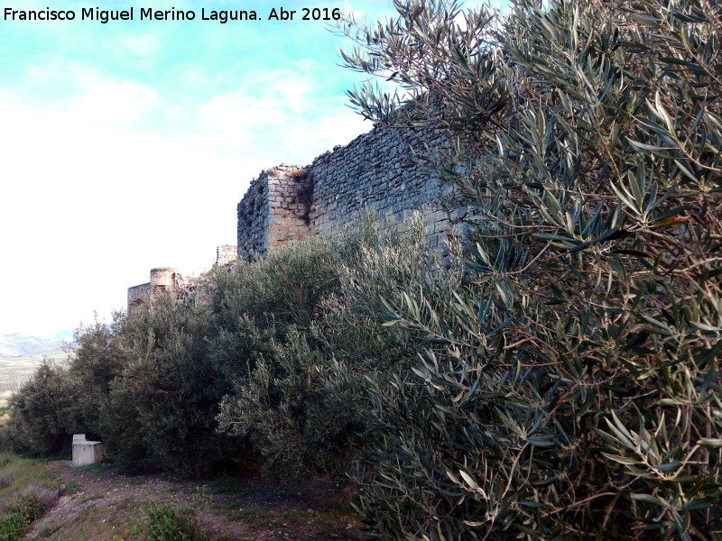 La Mota. Murallas - La Mota. Murallas. Muralla Oeste