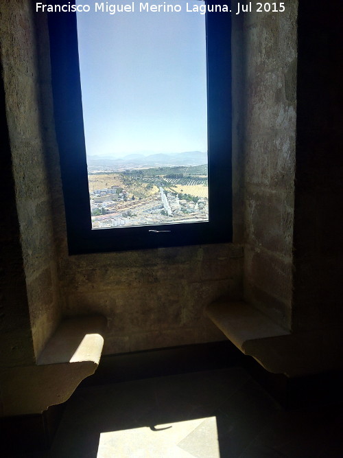 La Mota. Casas del Cabildo - La Mota. Casas del Cabildo. Ventana con bancos