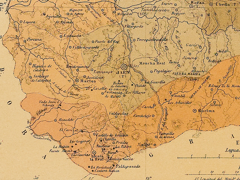 Aldea Charilla - Aldea Charilla. Mapa 1879