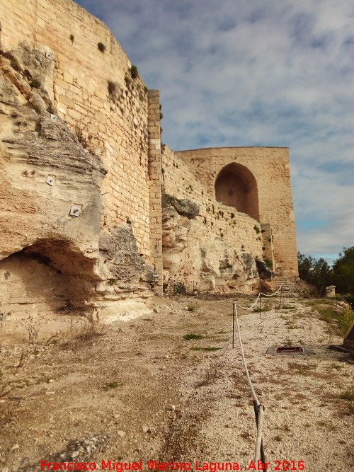 La Mota. Puerta de la Imagen - La Mota. Puerta de la Imagen. Desde extramuros