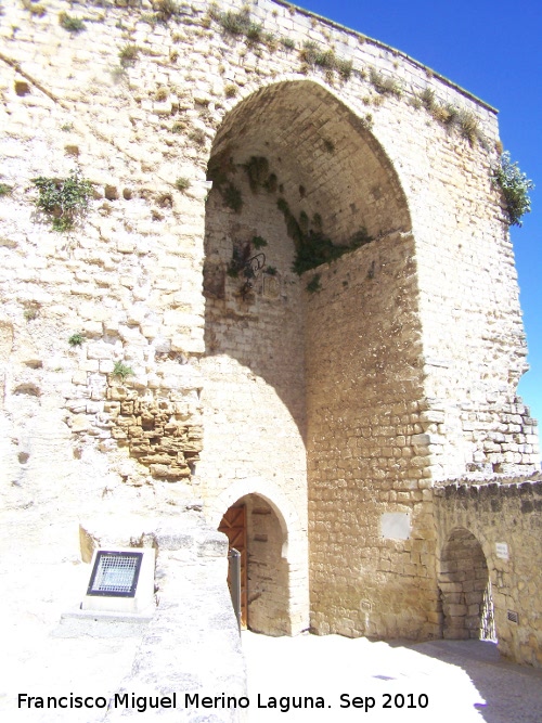 La Mota. Puerta de la Imagen - La Mota. Puerta de la Imagen. Intramuros