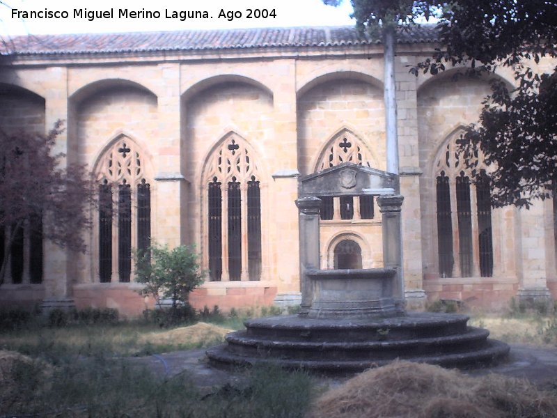 Catedral de Sigenza. Claustro - Catedral de Sigenza. Claustro. Pozo