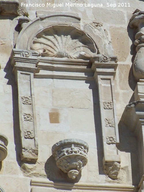 Iglesia de Santa Mara - Iglesia de Santa Mara. Hornacina