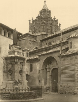 Monumento al Obispo Frances De Aranda - Monumento al Obispo Frances De Aranda. Foto antigua