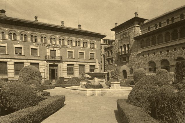 Plaza de San Juan - Plaza de San Juan. Foto antigua