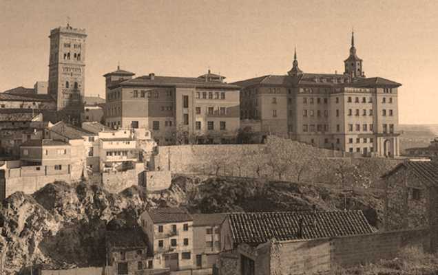 Seminario Conciliar - Seminario Conciliar. Foto antigua. Despus de la Guerra Civil