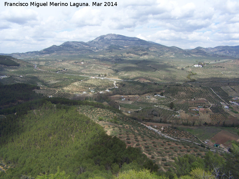 Sierra de Ahillo - Sierra de Ahillo. Desde el Cerro de la Harina