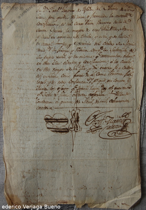 Historia de Consuegra - Historia de Consuegra. Documento perteneciente a Don Federico Verjaga Bueno de la Batalla de Consuegra