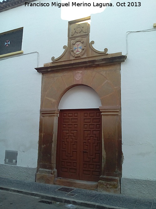 Convento de las Madres Trinitarias Descalzas - Convento de las Madres Trinitarias Descalzas. Portada lateral