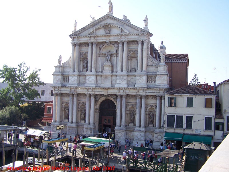 Iglesia de Santa Maria degli Scalzi - Iglesia de Santa Maria degli Scalzi. 