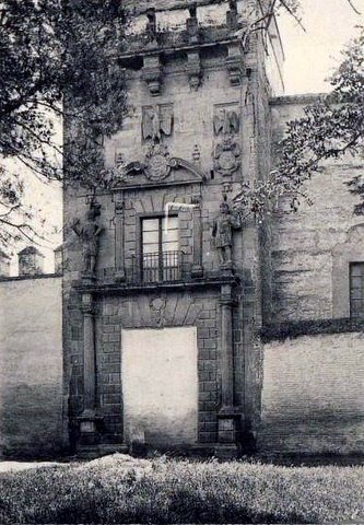 Palacio de los Nios de Don Gome - Palacio de los Nios de Don Gome. Foto antigua