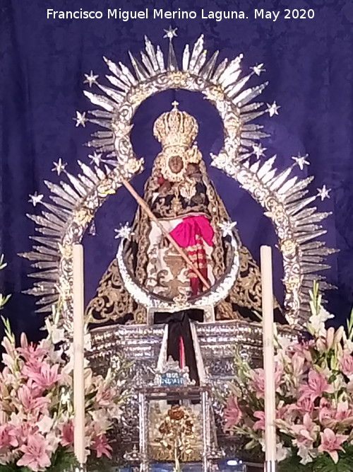 Santuario de la Virgen de la Cabeza - Santuario de la Virgen de la Cabeza. Virgen de la Cabeza