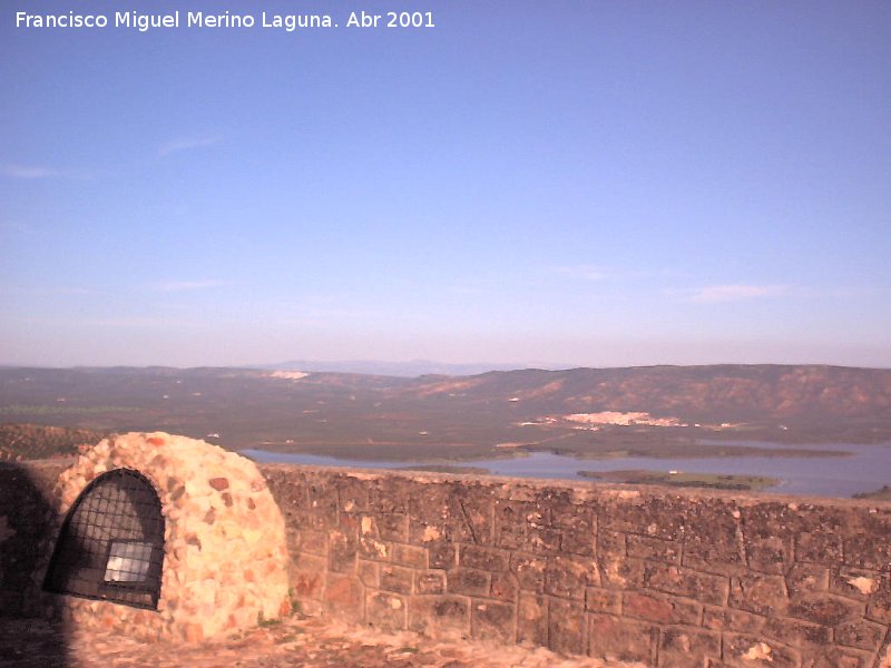 Pantano del Guadaln - Pantano del Guadaln. Desde el Castillo de Vilches