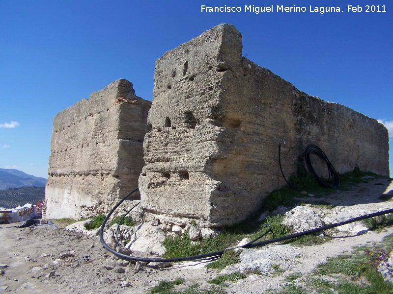 Castillo de Mocln - Castillo de Mocln. Aljibe