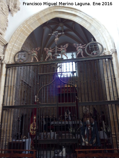 Catedral de Baeza. Capilla de los Viedma - Catedral de Baeza. Capilla de los Viedma. 