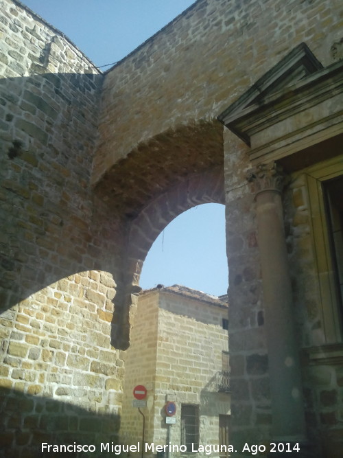 Puerta de beda - Puerta de beda. Puerta al revs