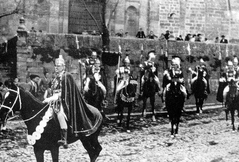 Semana Santa de Baeza - Semana Santa de Baeza. Escuadra de Romanos 1947