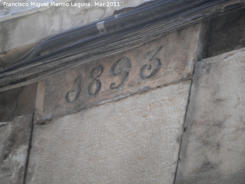 Casa de la Calle Federico Mendizbal n 10 - Casa de la Calle Federico Mendizbal n 10. Fecha de construccin