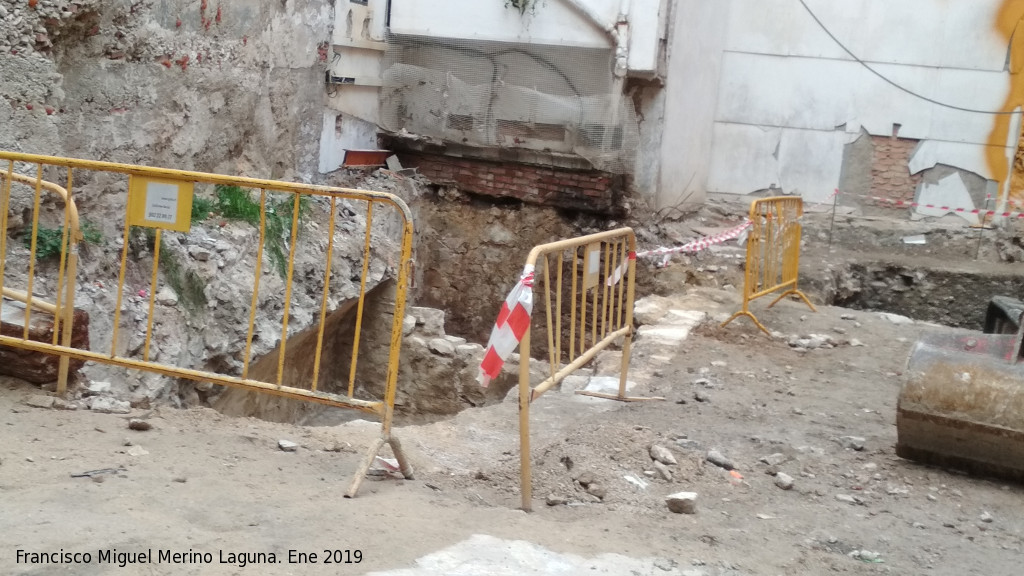 Casa de la Calle Federico Mendizbal n 10 - Casa de la Calle Federico Mendizbal n 10. Excavacin arqueolgica