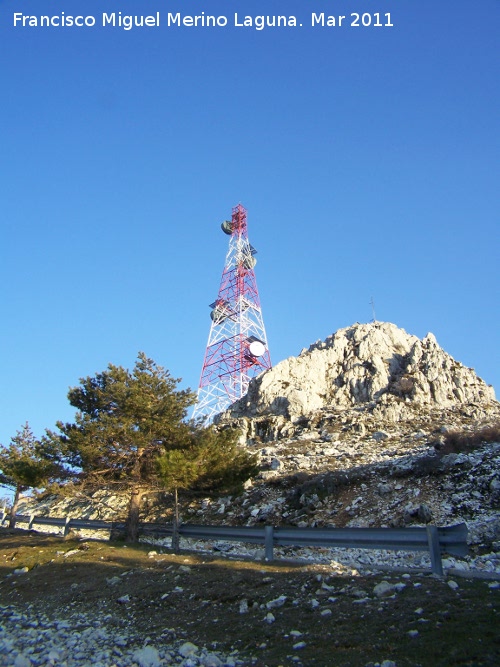 Base militar de La Pandera - Base militar de La Pandera. Antena