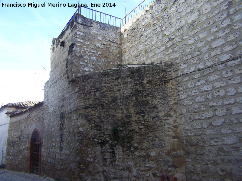 Muralla de Baeza - Muralla de Baeza. Murallas de la Calle San Juan de vila