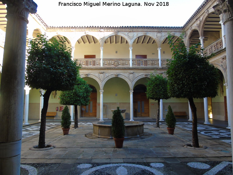 Palacio de Jabalquinto - Palacio de Jabalquinto. Patio