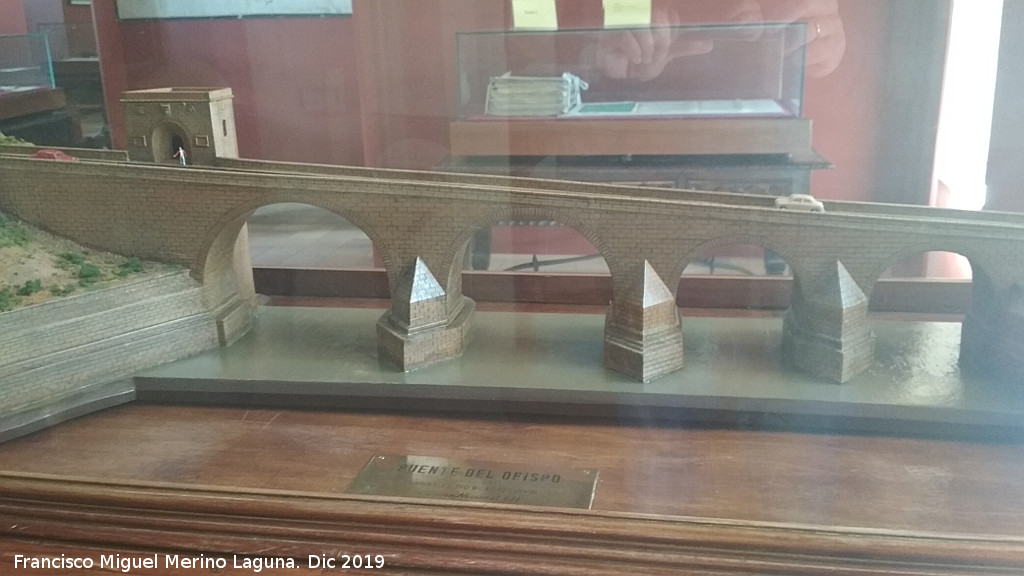Puente del Obispo - Puente del Obispo. Maqueta. Archivo Histrico de Jan