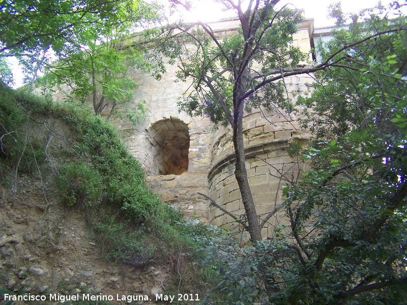 Puente de Mazuecos - Puente de Mazuecos. Cubo semicircular