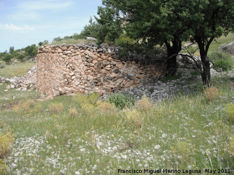 Calera de la Serrezuela II - Calera de la Serrezuela II. Paredes laterales