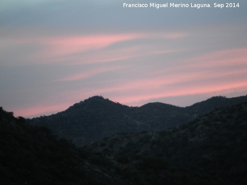 Ocaso - Ocaso. Sierra de Andjar