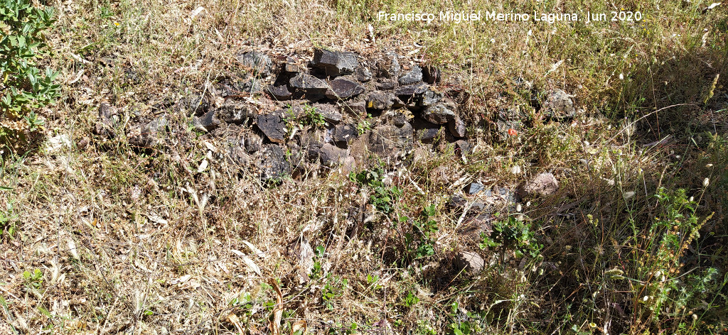 Cerro del Plomo - Cerro del Plomo. C�mulo de piedras