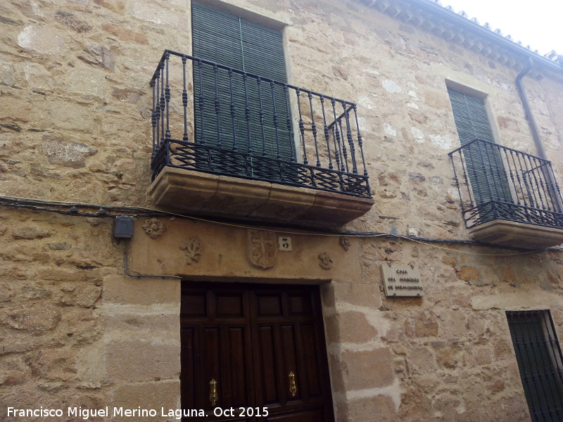 Casa del Marqus de Jabalquinto - Casa del Marqus de Jabalquinto. Fachada