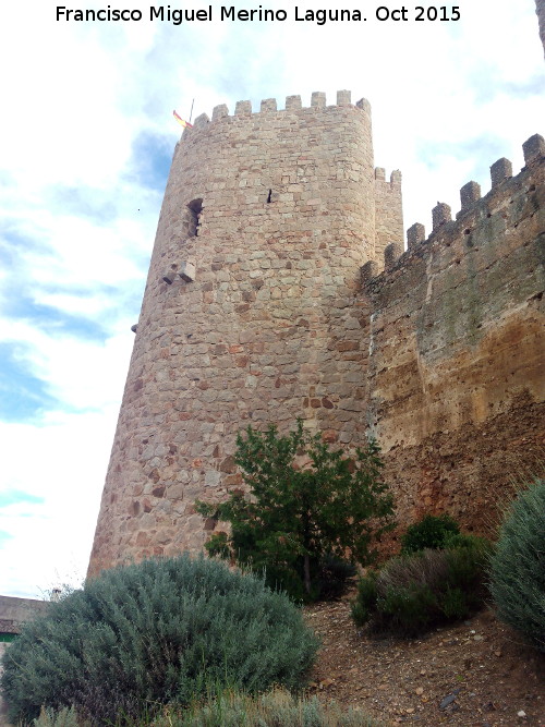 Castillo de Baos de la Encina - Castillo de Baos de la Encina. Torre del Homenaje