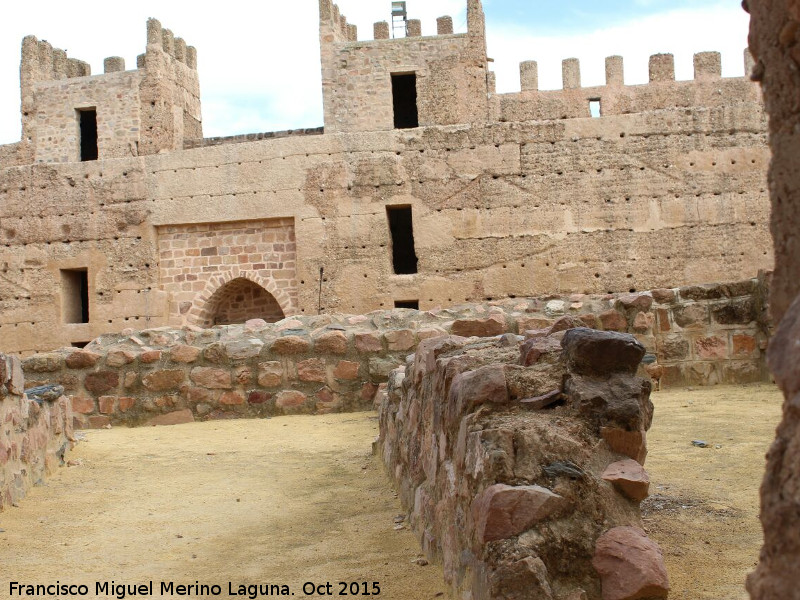 Castillo de Baos de la Encina - Castillo de Baos de la Encina. Interior