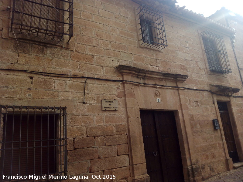 Palacio de los Priores - Palacio de los Priores. Fachada