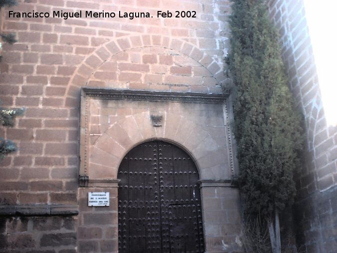 Iglesia de San Mateo - Iglesia de San Mateo. Portada lateral o Puerta del Sol