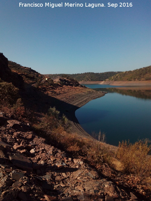 Pantano del Rumblar - Pantano del Rumblar. Cola